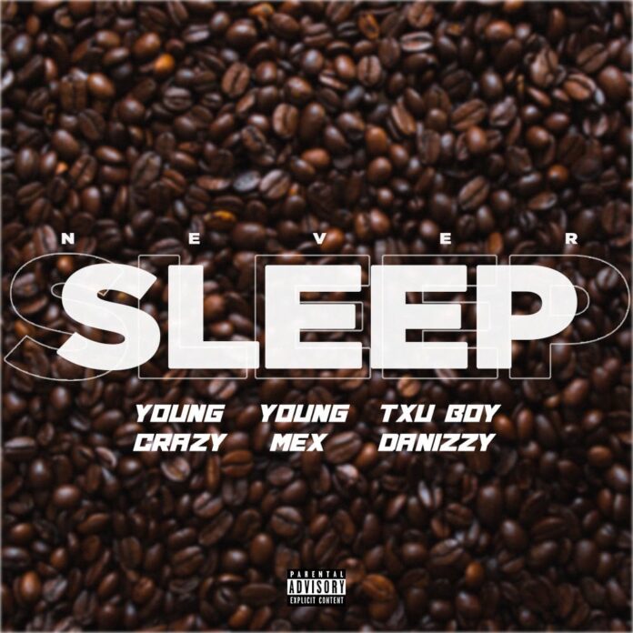 Young Crazy, Young Mex & Txuboy Danizzy - Never Sleep