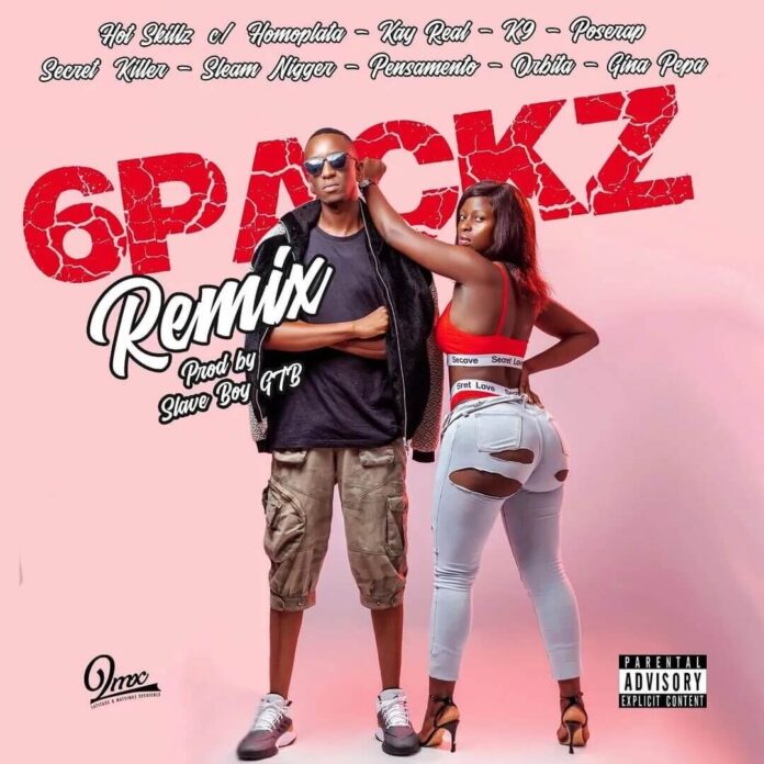 Hot Skillz – 6Packz (Remix) (feat. Homoplata, Kay Real, K9, Poserap, Secret Killer, Sleam Nigger, Pensamento, Orbita & Gina Pepa)