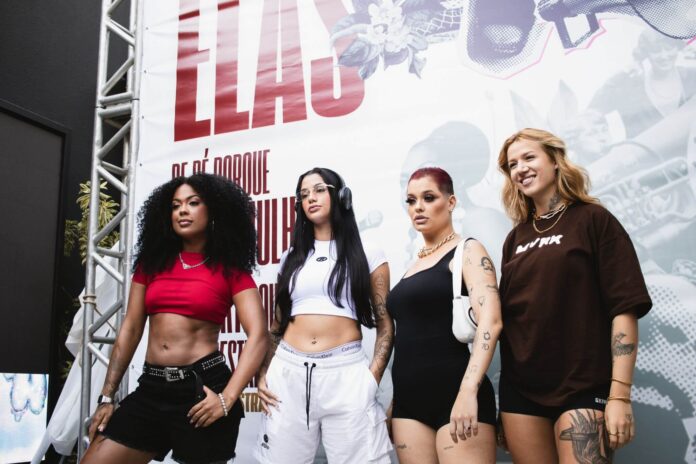 Marvilla, Azzy, MC Mari e Azzy | crédito: Fotógrafa Paloma Duarte
