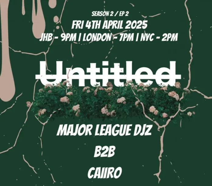 Caiiro – UNTITLED AUDIO MIX S02E02 - Major League Djz B2B (Afro Set)