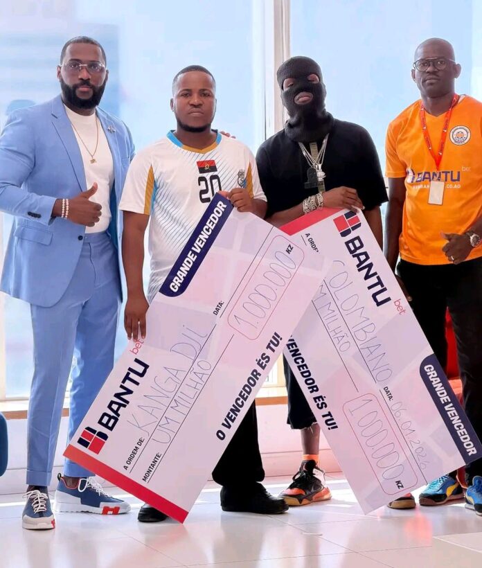 RRPL Angola: Kanga Dji e Colombiano recebem 1 milhão de kwanzas cada um pela batalha deles ter alcançado um milhão de visualizações no Youtube