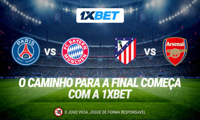 PSG enfrenta o Bayern, Atlético recebe o Arsenal: acompanhe os primeiros jogos das meias-finais da Liga dos Campeões!