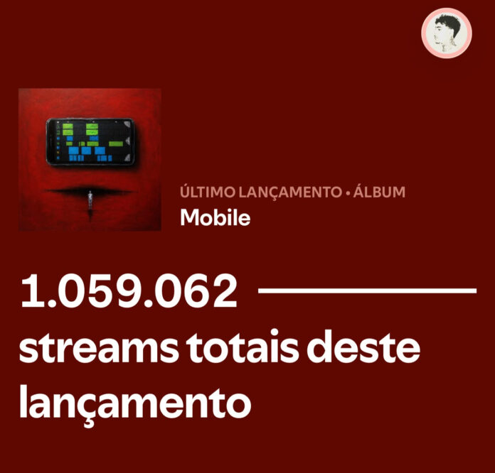 Em menos de uma semana, “Mobile” ultrapassa 1 milhão de streams e confirma o acerto da aposta eletrônica de DJ Arana